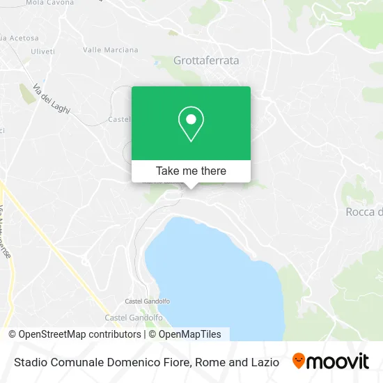 Domenico Fiore Municipal Stadium map