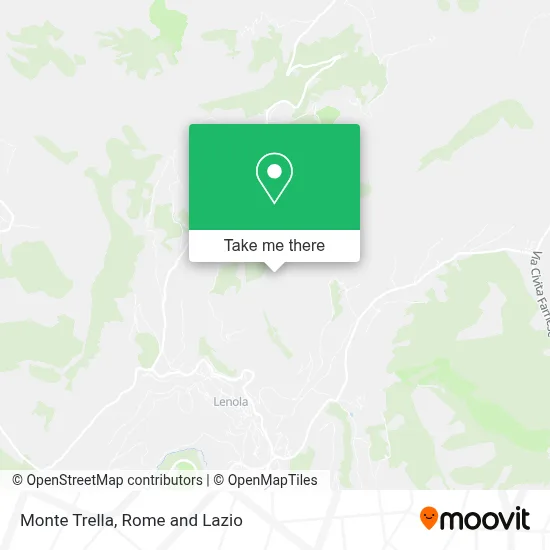 Monte Trella map