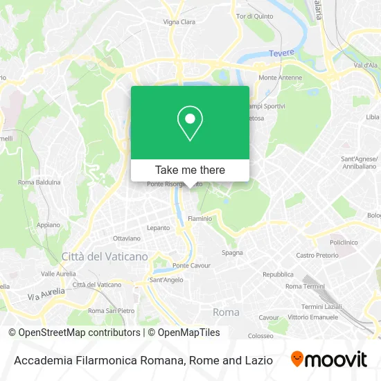 Roman Philharmonic Academy map