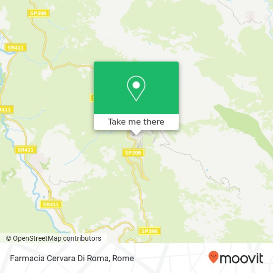 Farmacia Cervara Di Roma map