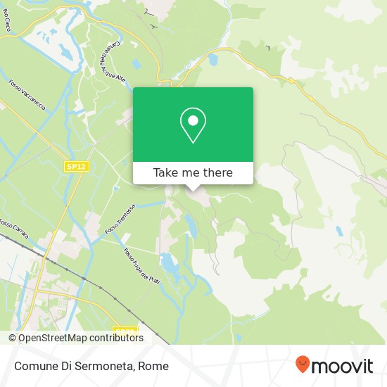 Comune Di Sermoneta map