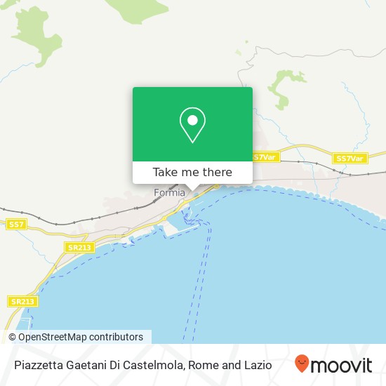 Piazzetta Gaetani Di Castelmola map