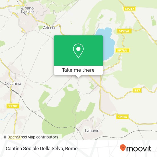 Cantina Sociale Della Selva map