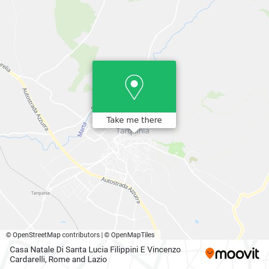 Casa Natale Di Santa Lucia Filippini E Vincenzo Cardarelli map