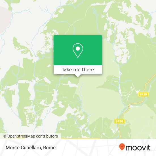 Monte Cupellaro map