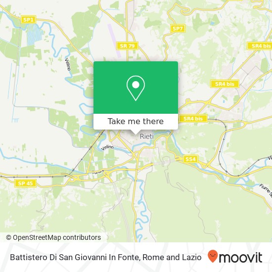 Battistero Di San Giovanni In Fonte map