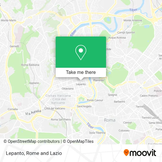 Lepanto map