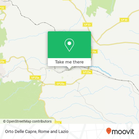 Orto Delle Capre map