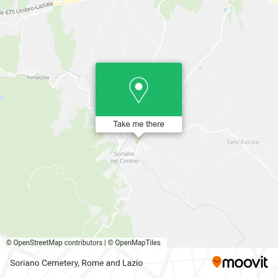 Soriano Cemetery map