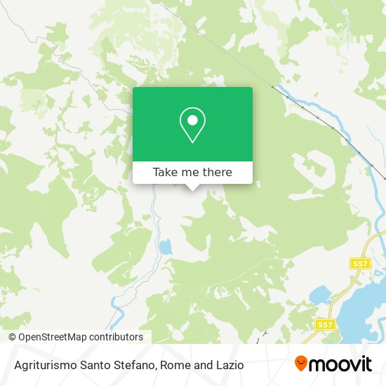 Agriturismo Santo Stefano map
