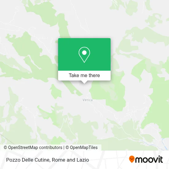 Pozzo Delle Cutine map