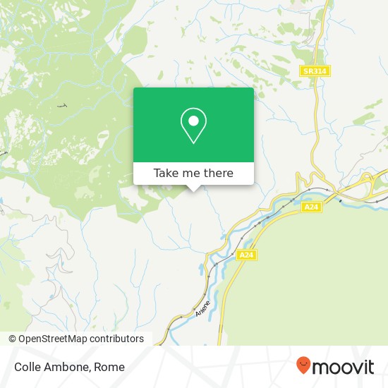 Colle Ambone map