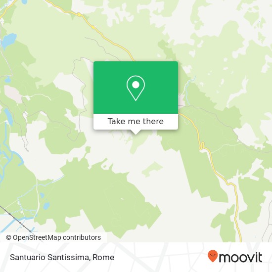 Santuario Santissima map