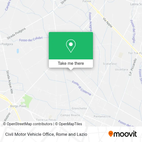 Civil Motor Vehicle Office map