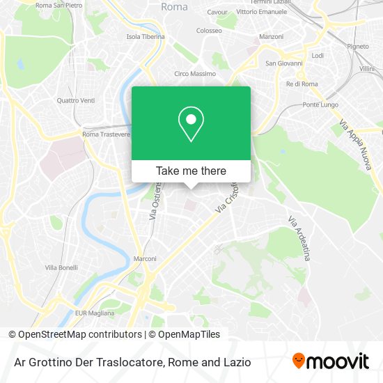Ar Grottino Der Traslocatore map