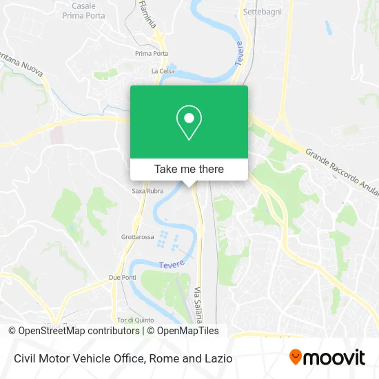 Civil Motor Vehicle Office map