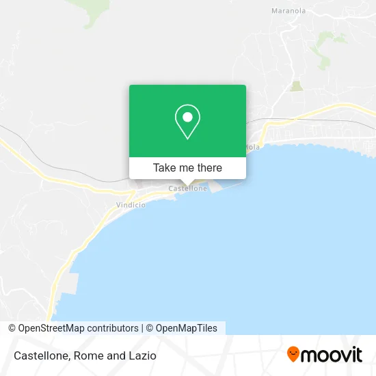 Castellone map