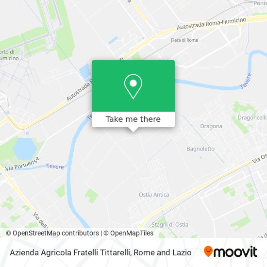 Azienda Agricola Fratelli Tittarelli map