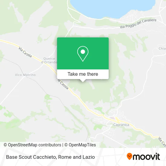 Scout Base Cacchieto map