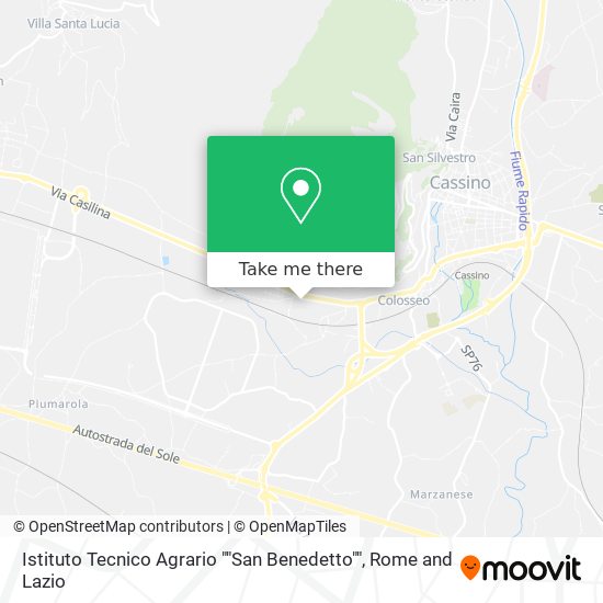 Istituto Tecnico Agrario ""San Benedetto"" map