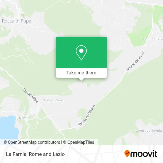 La Farnia map