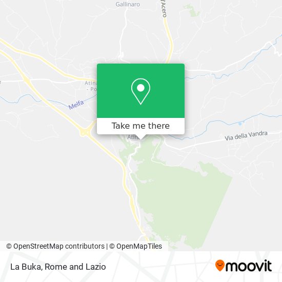 La Buka map