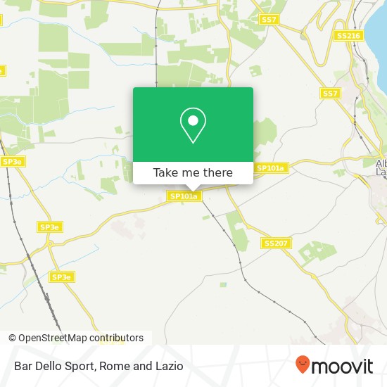 Bar Dello Sport map