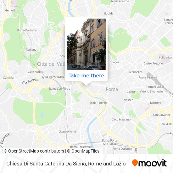 Chiesa Di Santa Caterina Da Siena map