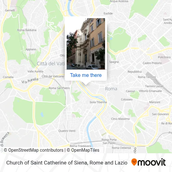 Church of Saint Catherine of Siena map