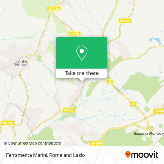 Ferramenta Marini map