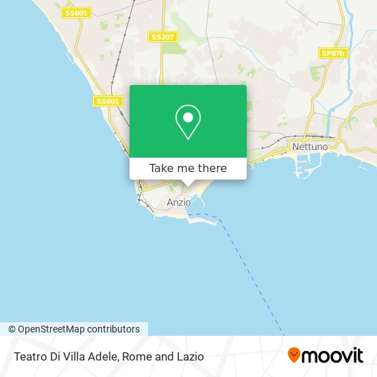 Teatro Di Villa Adele map