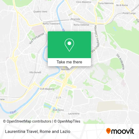Laurentina Travel map