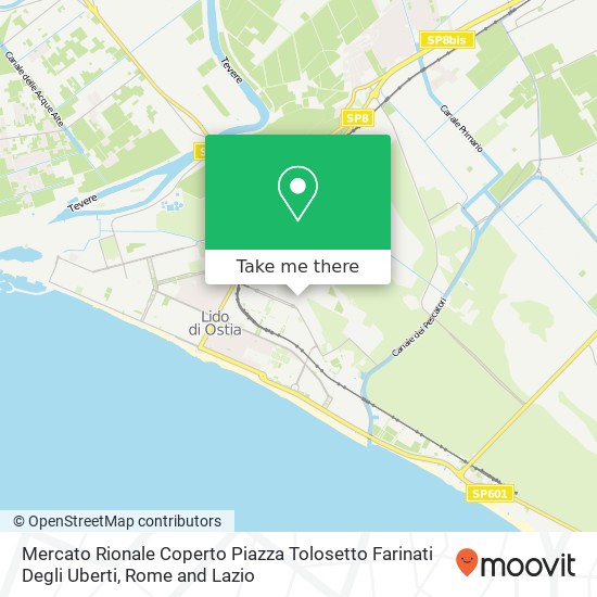 Mercato Rionale Coperto Piazza Tolosetto Farinati Degli Uberti map