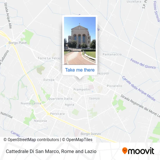 Cathedral of San Marco map