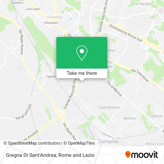 Gregna Di Sant'Andrea map