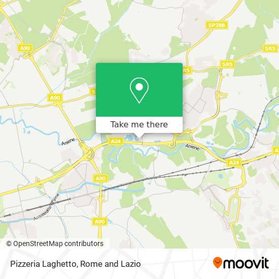 Pizzeria Laghetto map