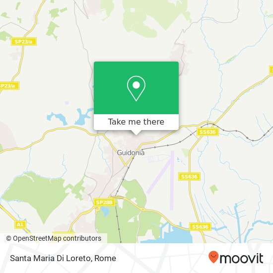 Santa Maria Di Loreto map