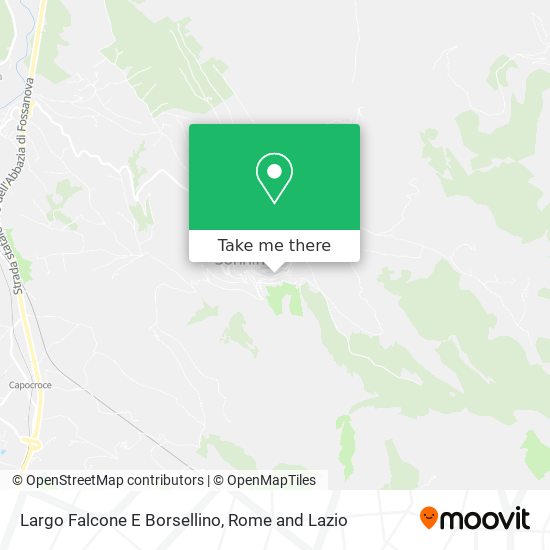 Largo Falcone E Borsellino map
