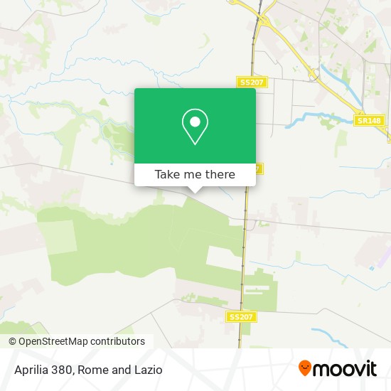 Aprilia 380 map