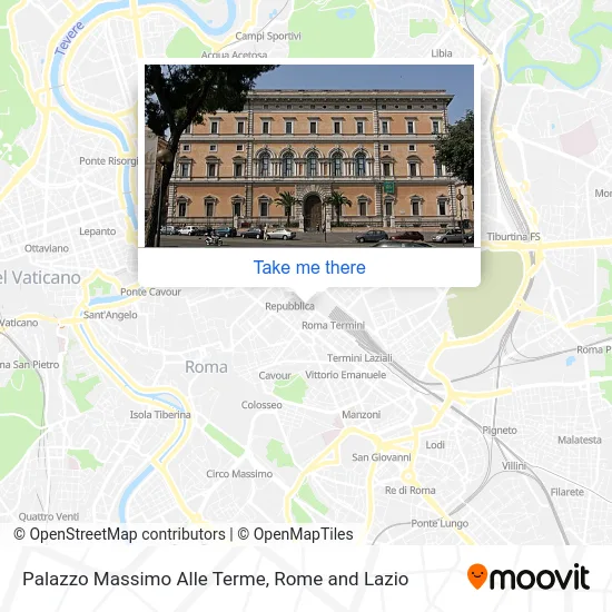 Palazzo Massimo Alle Terme map