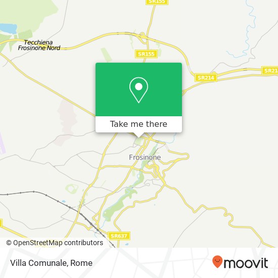 Villa Comunale map