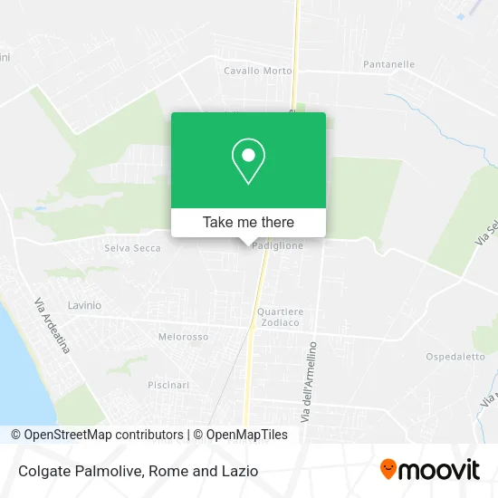 Colgate Palmolive map
