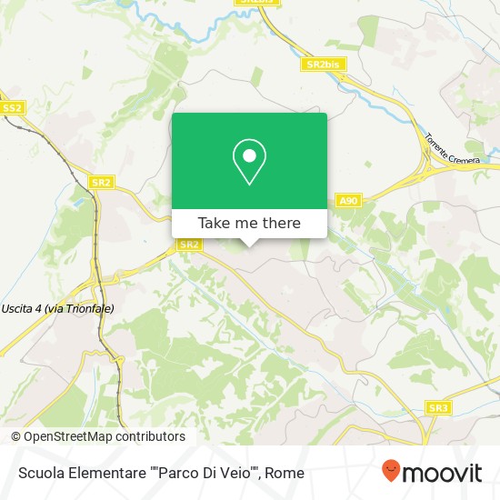 Scuola Elementare ""Parco Di Veio"" map