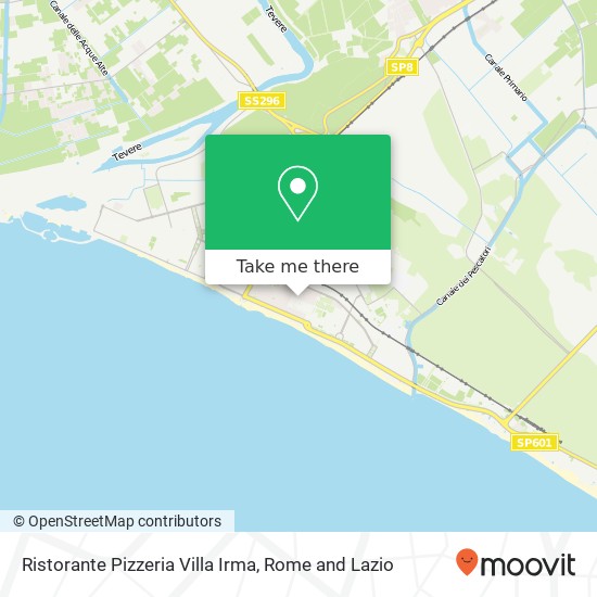 Ristorante Pizzeria Villa Irma map