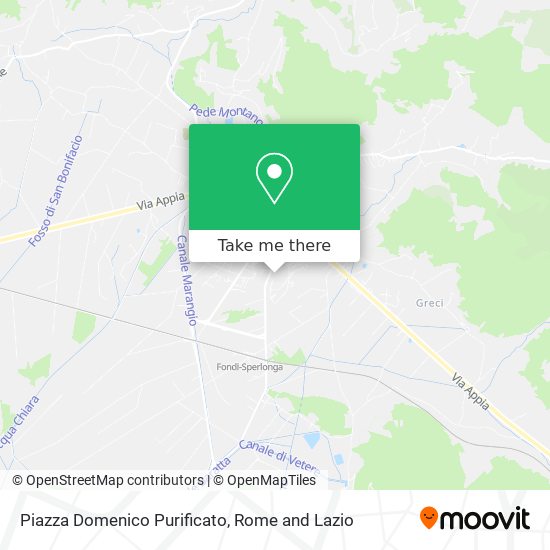Piazza Domenico Purificato map