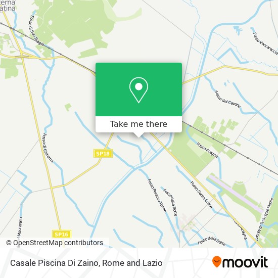 Casale Piscina Di Zaino map