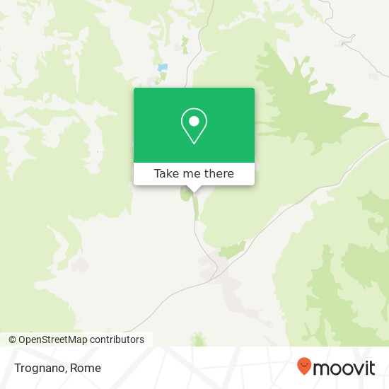 Trognano map