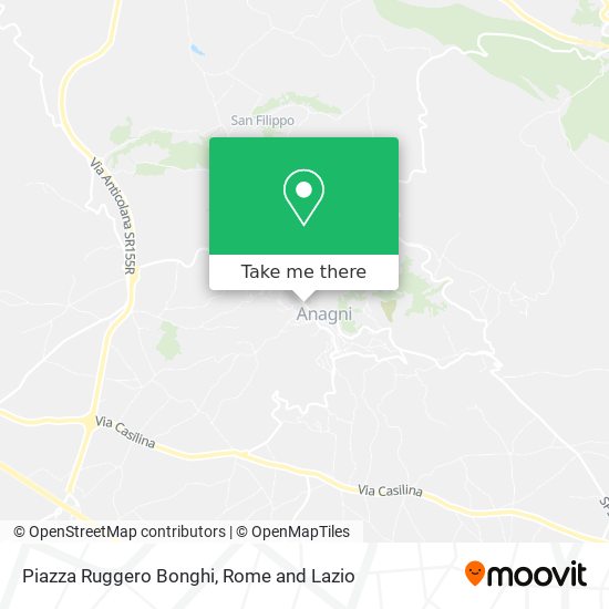 Piazza Ruggero Bonghi map