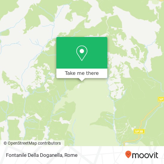 Fontanile Della Doganella map