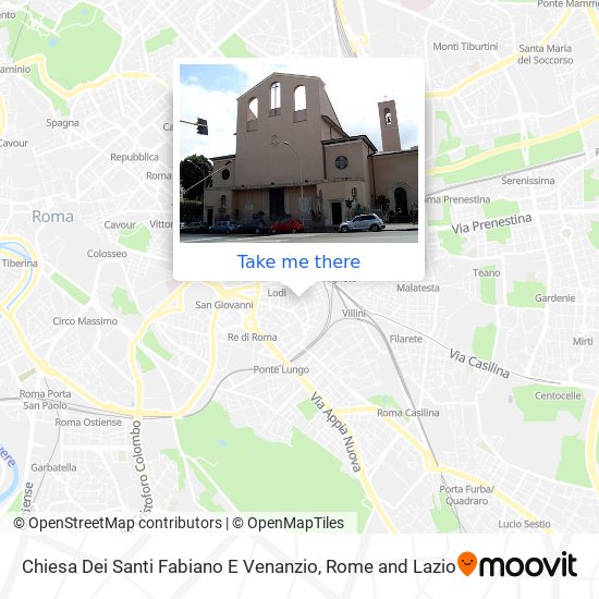 Chiesa Dei Santi Fabiano E Venanzio map